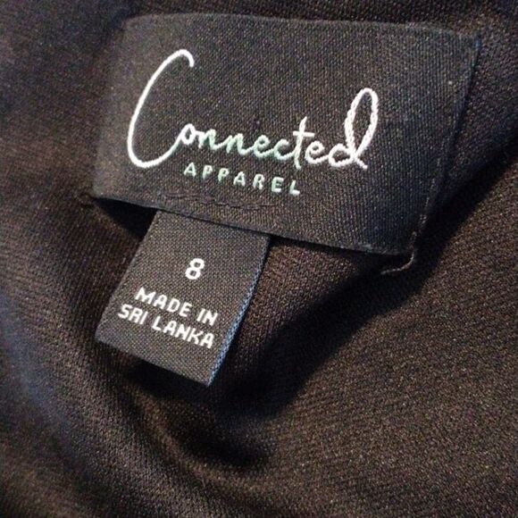 Connected Apparel Knit Color Block Dress - Picture 6 of 9